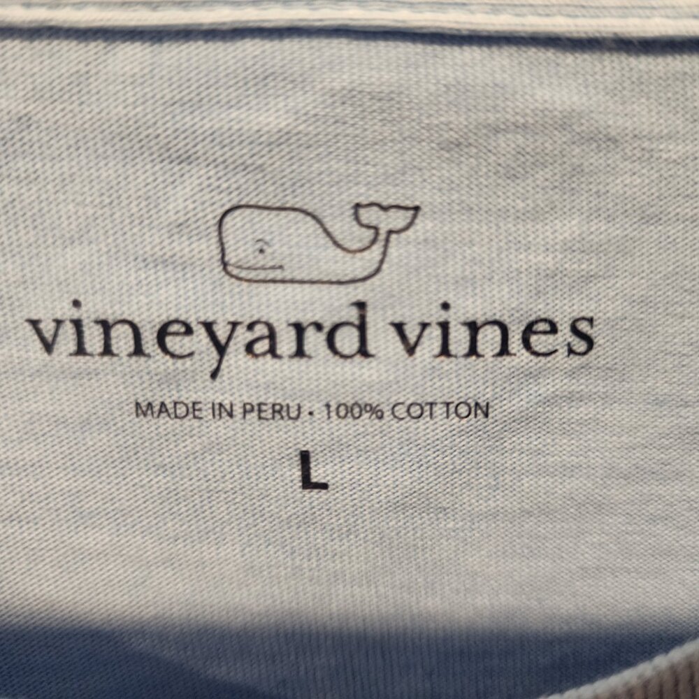 Vineyard Vines Tie Dye Tee, Size L, Like New - Picture 4 of 4